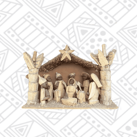 Benin Nativity Set