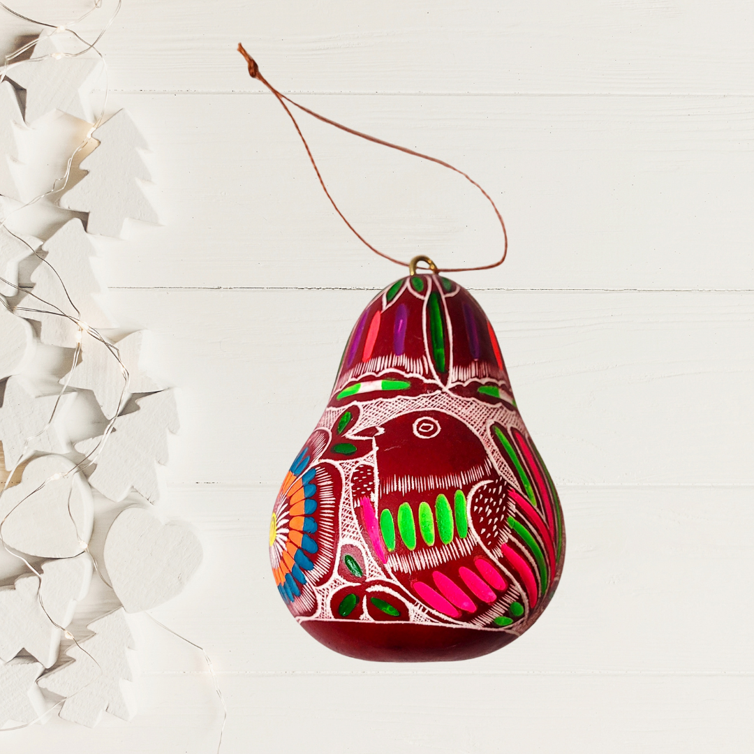 Gourd Multicoloured Ornament