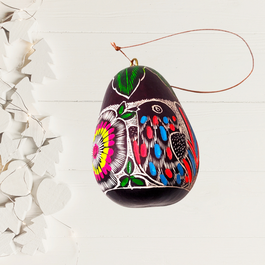 Gourd Multicoloured Ornament