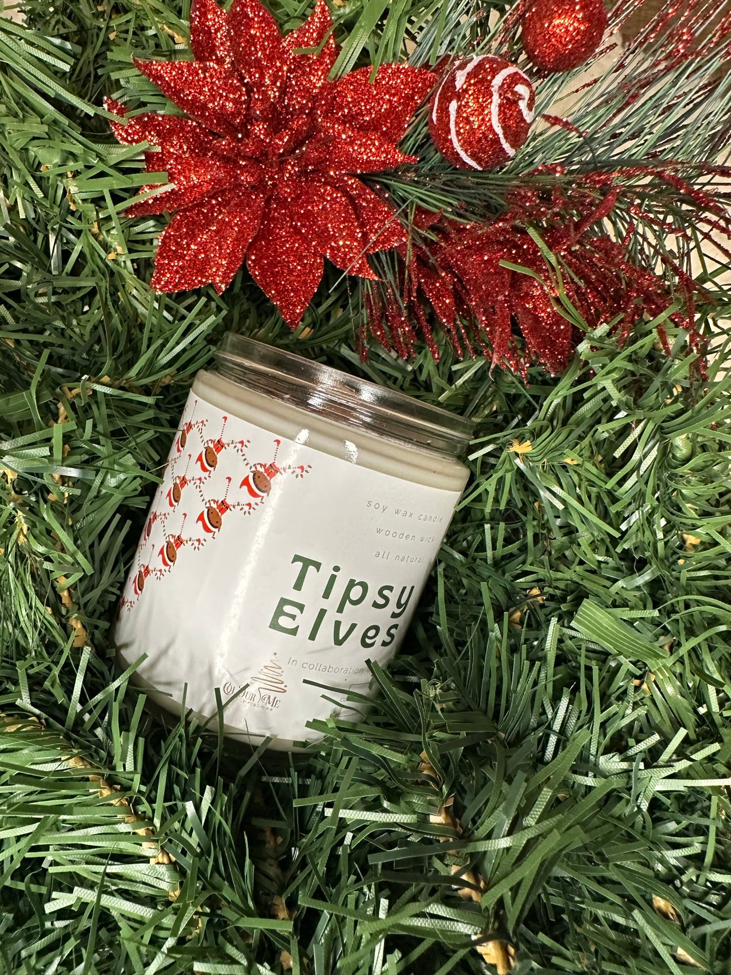 Tipsy Elves-8oz Candle
