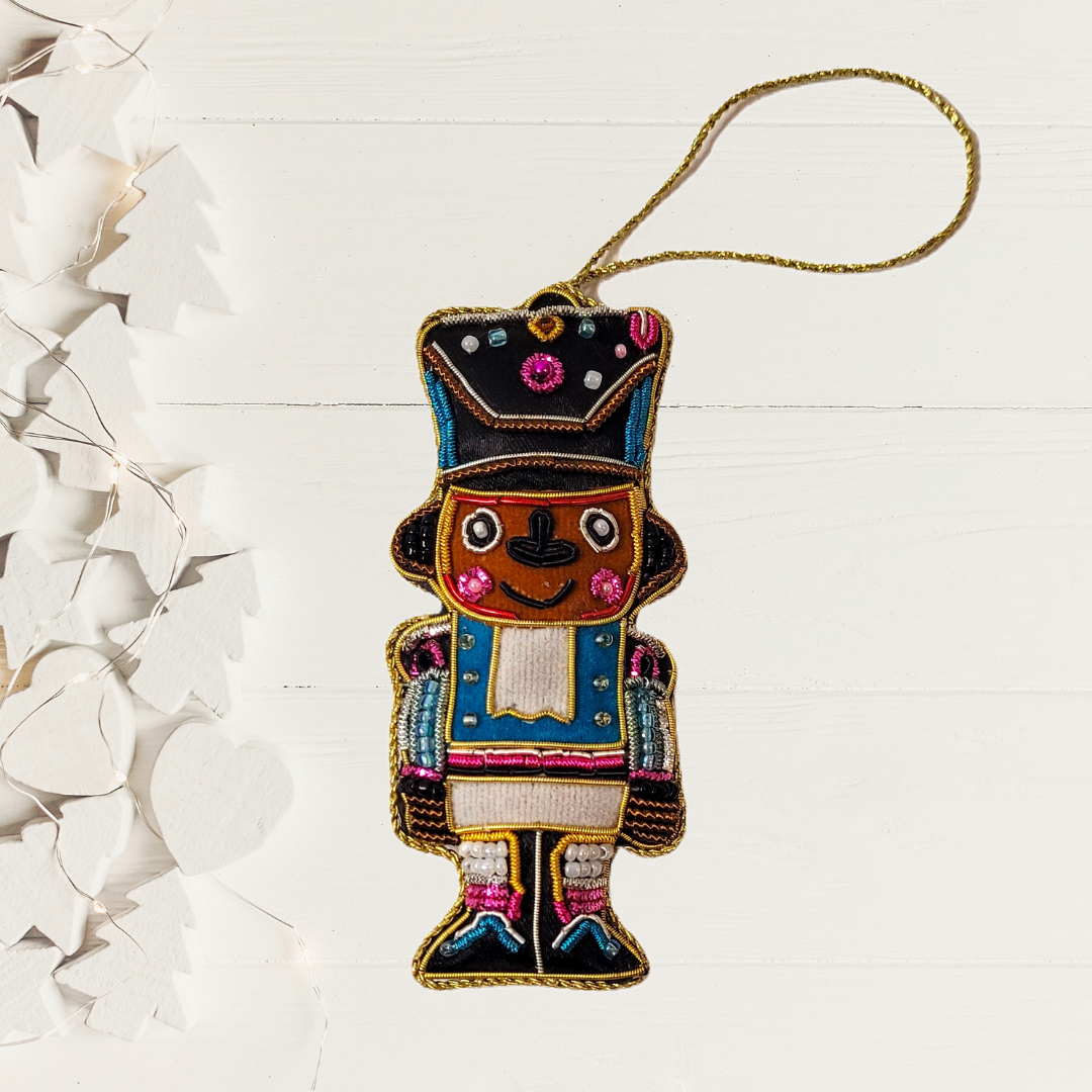 Nutcracker Zari Ornament