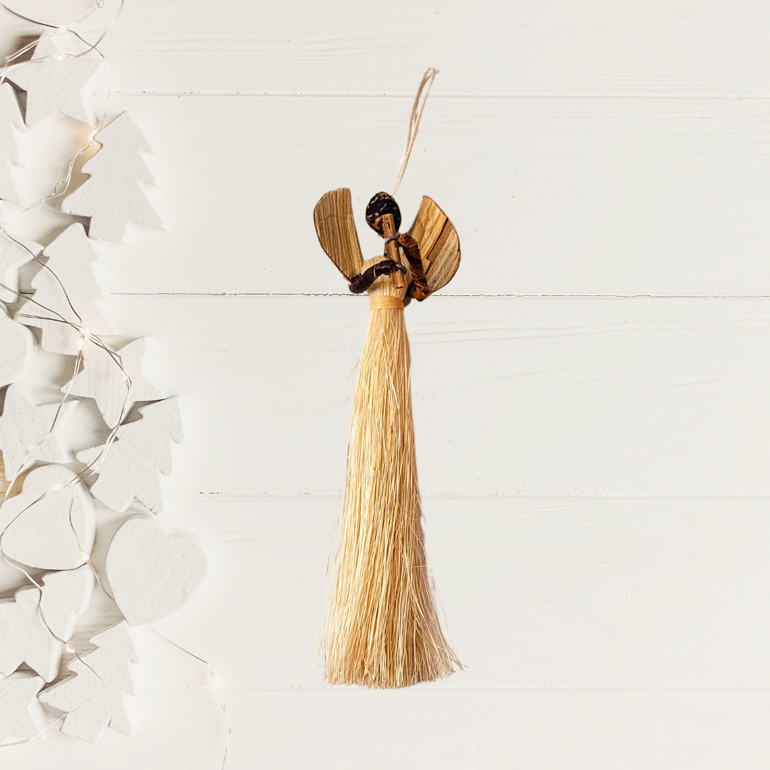 Sisal Angel Ornaments