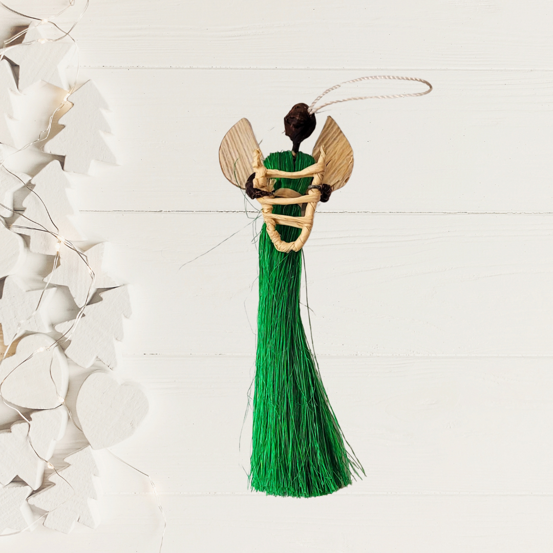 Sisal Angel Ornaments