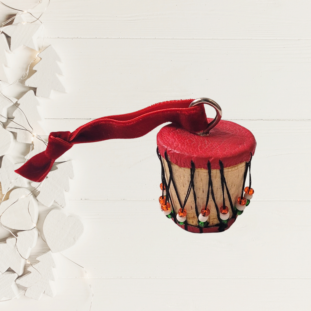 Colourful Drum Ornament