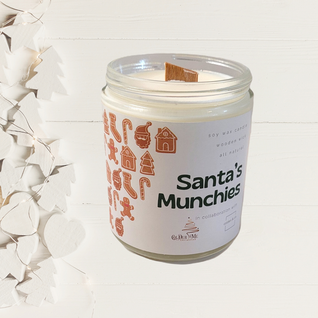 Santa's Munchies-8oz Candle